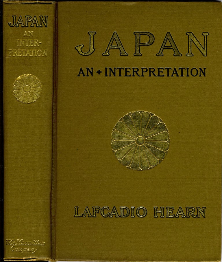 Item #15287 Japan. An Attempt at Interpretation. Lafcadio Hearn.