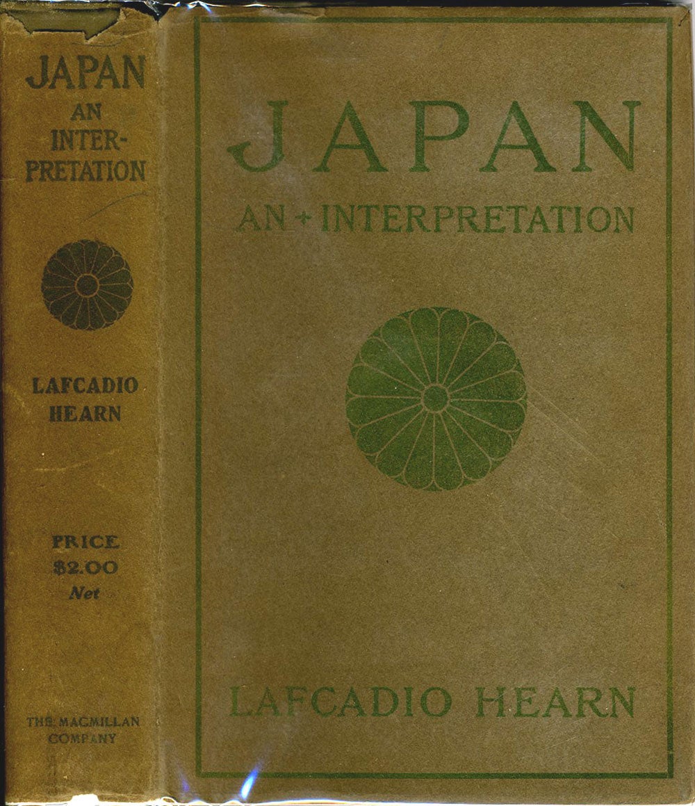 Japan. An Attempt at Interpretation by Lafcadio Hearn on Antipodean Books,  Maps & Prints