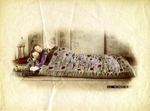 Item #15399 'Women in Bed'. Japan