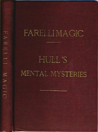 Item #15436 6 magic pamphlets bound together, titled 'Farelli Magic, Hull's Mental Mysteries'. Magic