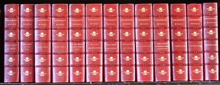 Item #15560 Works of William Makepeace Thackeray. Biographical Edition. Fine Binding. William...