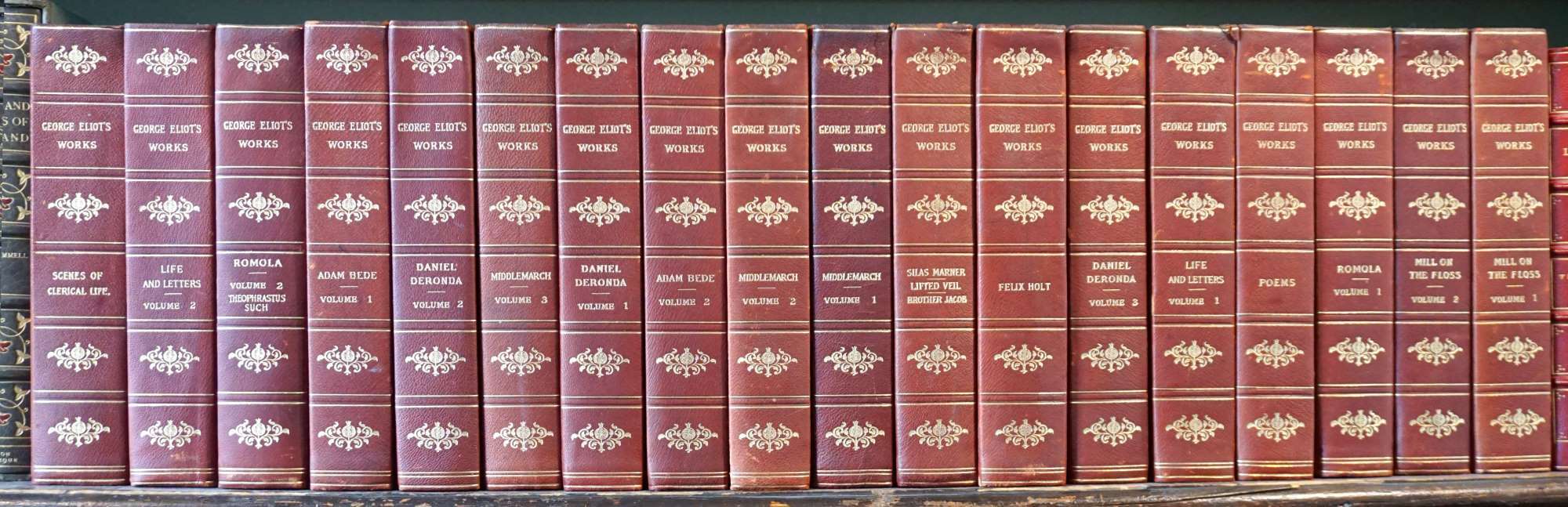 The Complete Works of George Eliot in Eighteen Volumes. The