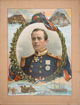 Captain Scott, R.N. Large commemorative print in full color.
