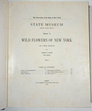 Wild Flowers of New York.