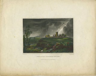 Item #15653 Ruins of Fort Ticonderoga, New York. Thomas Cole