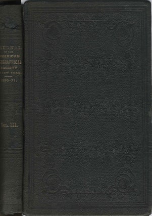 Item #15656 Geographical Discoveries in the Arctic Regions, by Capt. C. F. Hall. Annual Report...