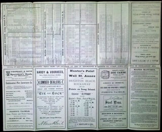 1879 Long Island RR Summer Schedule.