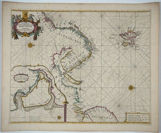 Item #15838 De Zee Custen van Ruslant, Laplant, Finmarcken, Spitsbergen en Nova Zemla. Pieter Goos