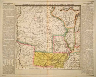 Item #15844 Geographical, Historical, And Statistical Map Of Arkansas Territory. Stephen H. Long,...