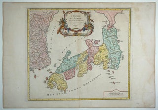 Item #15894 L'Empire du Japon, divise en sept principales parties, et subdivise en soixante et...
