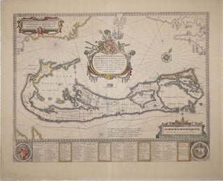Item #15899 Mappa Aestiuarum Insularum, alias Barmudas. Guilielmum Blaeu