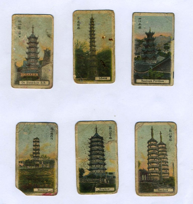 Item #15932 Chinese cigarette card collection. China.