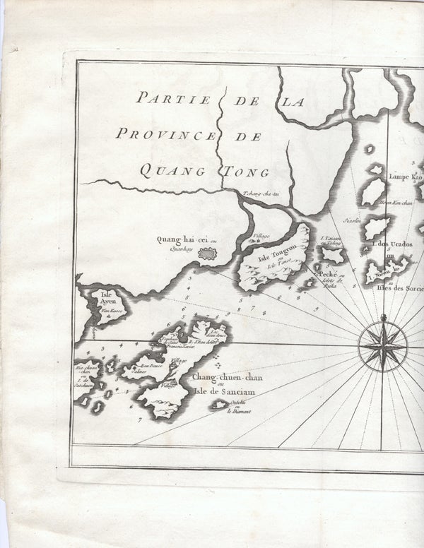 Item #16020 Carte Des Isles Qui Sont a l'Embouchure de la Riviere de Canton. China, Nicolas Bellin.