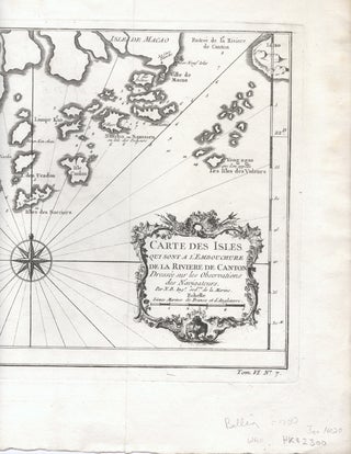 Carte Des Isles Qui Sont a l'Embouchure de la Riviere de Canton.