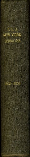 Item #16066 Old New York Sermons. Rev. John Cornelison, compiler.