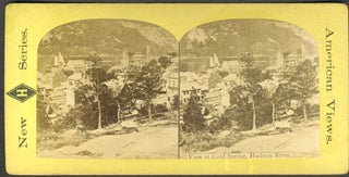 Item #16098 View at Cold Spring, Hudson River. Stereoscopic view