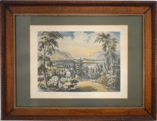 Item #16198 The Hudson Highlands. From the Peekskill and Cold Spring Road near Garrison's...