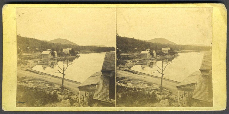 Item #16201 Sugar Loaf and Anthony's Nose from Garrison's. E. Stereoscopic view Anthony.
