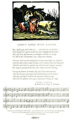 Bandicoot Ballads, Numbers 1 - 8 (hand colored illustrations) and Numbers 9 - 16.