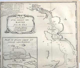 A Chart of the entrance into Kanton from the Sea. Humbly Inscribed to the Rt. Honourable Lord Vere Beauclerk.