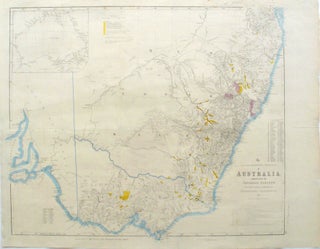 Item #16253 The South Eastern Portion of Australia; Compiled from the Colonial Surveys, and from...