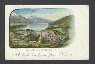 Item #16281 Queenstown, New Zealand. Postcard, A. D. Willis, lithographer