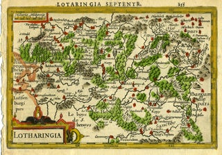 Item #16390 Lotharingia, [France, Luxembourg, Germany]. Gerhard Mercator