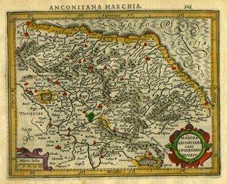 Item #16397 Marcha Anconitana cum Spoletano Ducatu, [Italy]. Gerhard Mercator