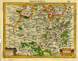 Item #16399 Thuringia, [Germany]. Gerhard Mercator