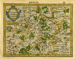 Item #16401 Hassia Landgraviatus, [Germany]. Gerhard Mercator