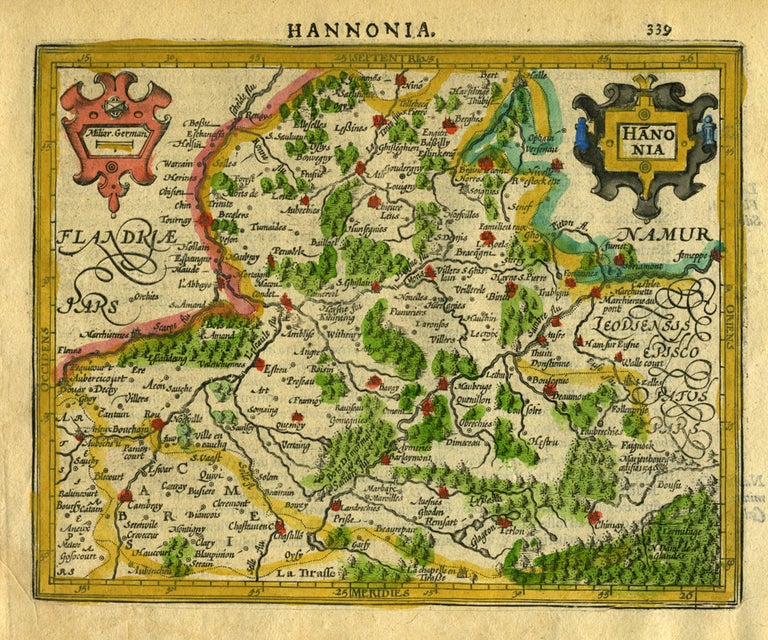 Item #16404 Hanonia, [Germany]. Gerhard Mercator.