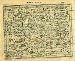 Item #16406 Saltzburg Carinthia, [Germany, Austria]. Gerhard Mercator