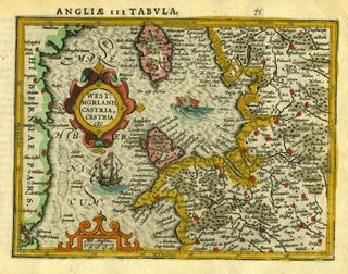 Item #16419 Westmorland, Castria, Cestria etc., [Britain]. Gerhard Mercator