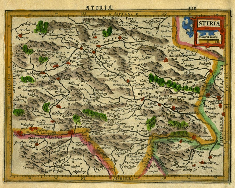 Item #16427 Stiria [Austria]. Gerhard Mercator.