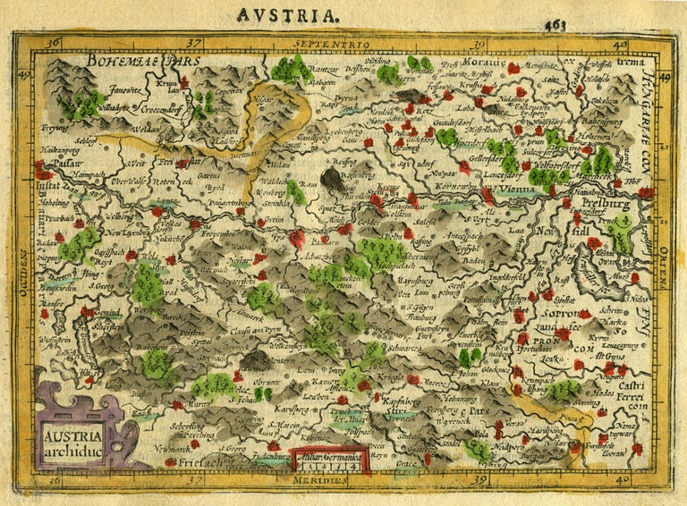 Item #16428 Austria Archiduc [Austria]. Gerhard Mercator.