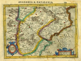 Item #16433 Arragonia et Catalonia [Spain]. Gerhard Mercator