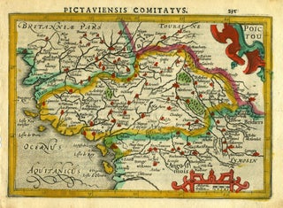 Item #16439 Poictou [France]. Gerhard Mercator