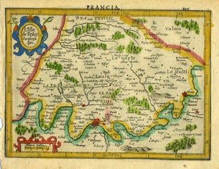 Item #16443 L'Isle de France Parisiesis Ager. [France]. Gerhard Mercator