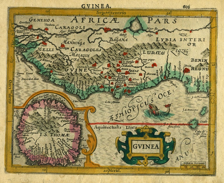 Item #16451 Congi Regnu [Africa]. Gerhard Mercator.