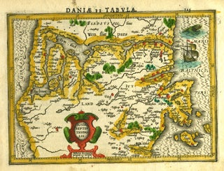 Item #16457 Iutia Septentrionalis. [Denmark]. Gerhard Mercator