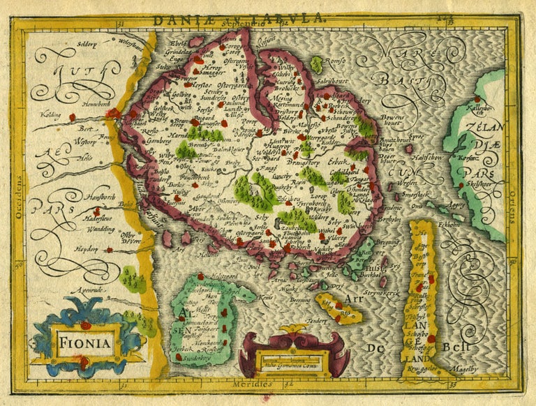 Item #16459 Fionia [Denmark]. Gerhard Mercator.