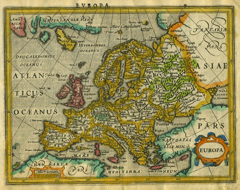 Item #16460 Europa. Gerhard Mercator.