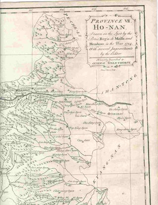 Item #16708 Province VII Ho-Nan, Drawn on the Spot by the Peres Regis de Mailla and Henderer in...
