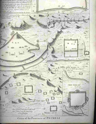 Item #16723 Cities of the Province of Pe-Che-Li , from "A Description of the Empire of China and...