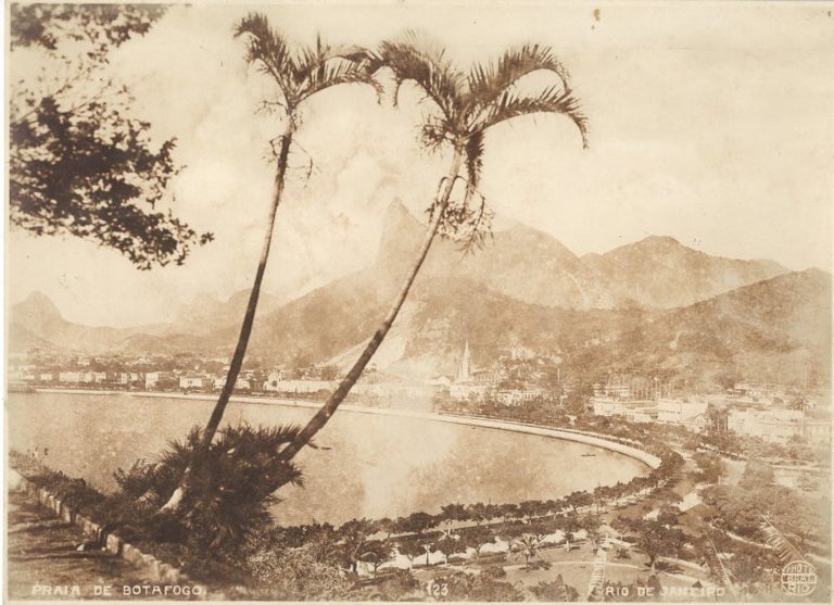 Item #16865 Photograph of the Praia de Botafoga in Rio de Janeiro, Brazil. Carlos Bippus.