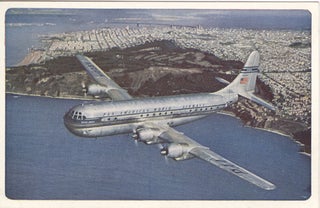 Item #16958 PanAm Boeing 377 Stratocruiser (Postcard
