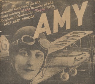 Item #16962 Music Composed for Aviation Pioneer Amy Johnson