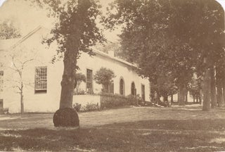 Item #16998 Albumen Photograph of Wine Vaults at Constantia near Capetown, South Africa....