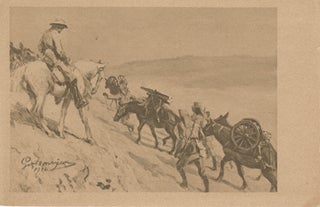 Five Postcards with Illustrations of Scenes in German Africa during World War I.