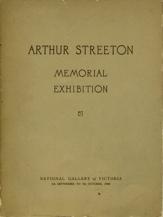 Item #17151 Arthur Streeton Memorial Exhibition. Australia, Arthur Streeton